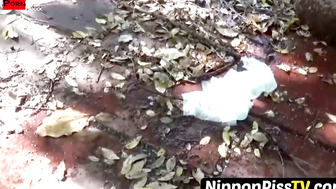 NipponPissTV.com - Young Japanese hotties secretly pissing all around town