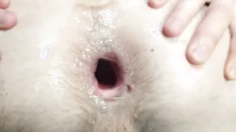 Anal Training and Fisting for Skank Hubby