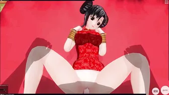3D CARTOON pov Adorable women Fucks Bf on Lunar new Year