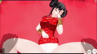 3D CARTOON pov Adorable women Fucks Bf on Lunar new Year