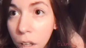 Scared sister plowed by brother during a tornado