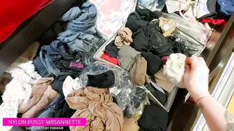 FIANCE INSIDE UNDERWEAR WEARS TIGHTS AND PREPARES FOR SEX