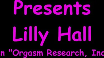 Lilly Hall Jizzes 20x Orgasm Research Doctor Tampa Nurse Rose