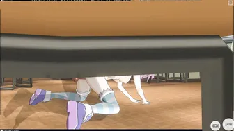 3D ANIME Cummed Neptunia inside the Booty