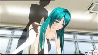 3D CARTOON Student Getting Banged into the Butt for the first Time