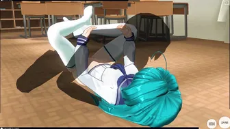 3D CARTOON Student Getting Banged into the Butt for the first Time
