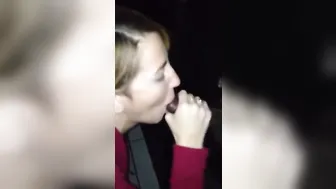 White ex-wife sucks big black dick at the gloryhole