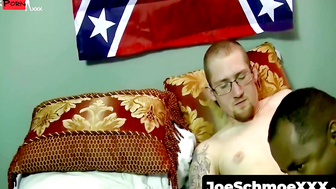 JoeSchmoeXXX.com - Straight dude Nick fucks asshole bareback style and cums hard