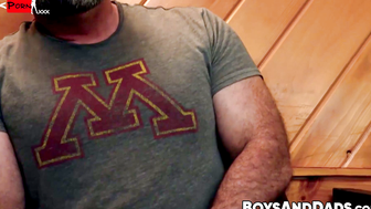 Daring stepcousins Austin Young and Lucas explore raw bareback fun