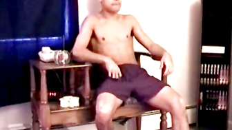 Str8Seduction.com - Naughty little bitch loves getting pleasured by his friend's cock