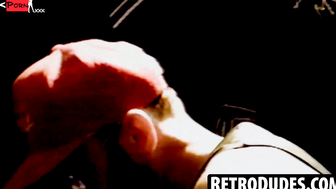 RetroDudes.com - Big dicked Joel gets ravaged hard by a massive black cock until cums