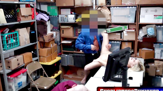 ShopliftersPunished.com - Horny blonde teen Madison Hart plowed deep by mall security