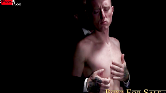 Twink Richie West groaned in welcoming the gigantic cock of inked Jack Dixon
