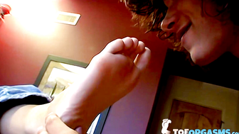 Horny boys Dillion and Kyros want some hardcore foot fun fucking after hanging out