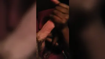 Slender african skank with perky boobies loves to suck