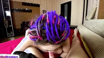 My goth gf gave a double gift for Valentines day