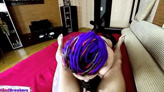My goth gf gave a double gift for Valentines day