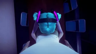 point of view Hatsune Miku wants your Penis after Concert (3D PORN 60 FPS)