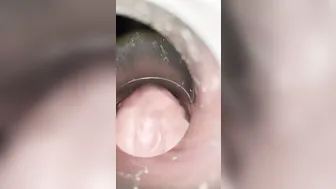 Vacuum Cleaner tries to Pull my Clitoris in Hose Watch from into
