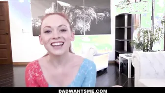 Small Gymnast Eighteen Step Daughter Athena Rayne Orgasms Repeatedly On Daddys Penis