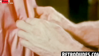RetroDudes.com - Handsome Jack kisses me then fondles my flaccid cock in intimate pla