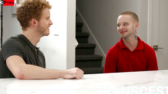 Ginger DILF screws wet horny FTM Asher James