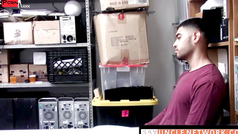 SayUncleNetwork.com - Officer's thick BBC impales perp for a raw punishment session