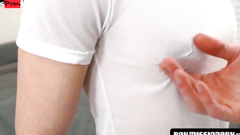 BoyMissionary.com - Slender Mormon twink's wild ride on a rock-hard, divine boner in