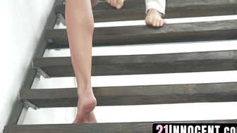21Innocent.com - Ivana's toe-sucking delight during a heated bedroom brawl
