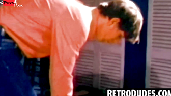 RetroDudes.com - Young stud Jack enjoys a wild threesome with two eager guys
