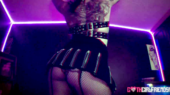 Tattooed Charmer Aurora Anarchy Gets Fantastic BDSM Pleasure