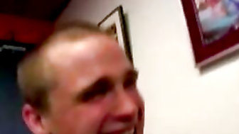 Masturbation and big dick blowjob with twinks with tats