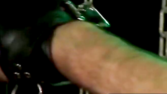 MuscleJockBound.com - Restricted jock enjoys bondage with his balls bound too in a ki