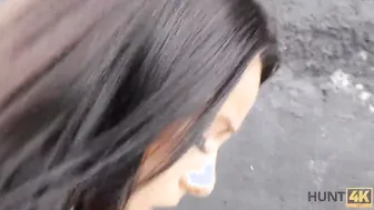 HUNT4K. Angry stud permits hunter to banged his mistress for