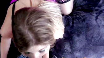 Sexy stockings stepdaughter Vienna Rose fucked hardcore POV