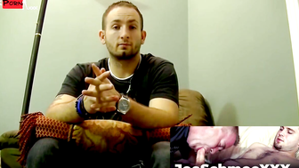 JoeSchmoeXXX.com - Slim straight guy experiments with his first gay blowjob