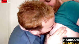 Real Life porn video – HardcoreBears.com - Hairy butt buddies Colt Cox and Sam Black smash intensely in bed