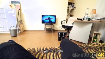 Stocking porn video – MATURE4K. Older doesnt want to die on dissatisfaction