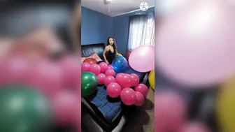 Balloons and Panty Toy