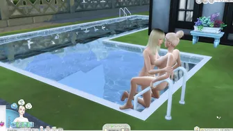 THE SIMS four LESBO - Stepmom ID LIKE TO NAILED WITH HER