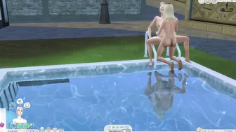 THE SIMS four LESBO - Stepmom ID LIKE TO NAILED WITH HER