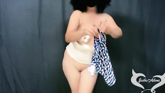 Young Chubby women Try On Haul Lingerie