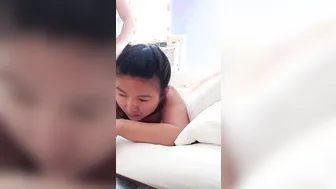 FACE to FACE with chinese Eastern IG Camgirl while she Getting SCREWED