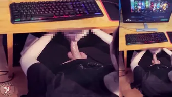 Suck my boyfriends dick while he having fun Dota two