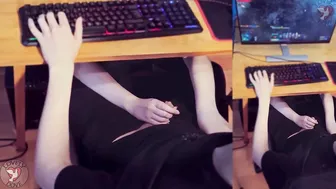 Suck my boyfriends dick while he having fun Dota two