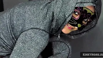 Emily Candys Fucks with a Cucumber inside Anal