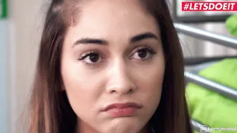 LETSDOEIT - (Ginebra Bellucci  Darrell Deeps) Spanish 18 Yo Getting big black cock From