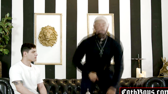 Church porn video – Priest Gianni Gio takes control of Bastian Karim