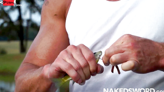 NAKEDSWORD Cade Maddox Takes On Josh Moore Thick Cock