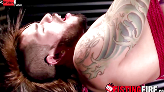 Stunning Draven Torres has his hairy hole drenched with sticky hot cream